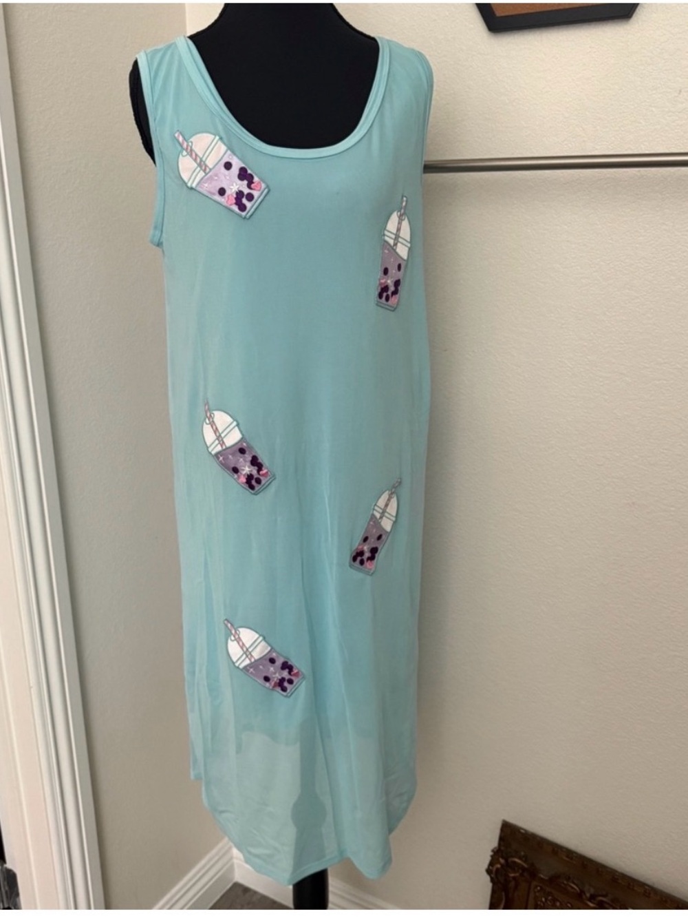 Kawaii Foodie Milk Tea Boba Dress from Japan LA